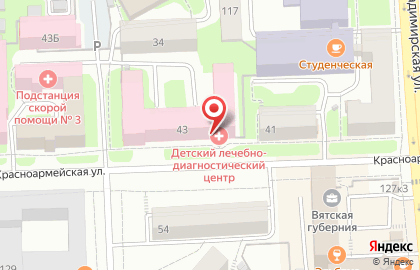 Детский клинический консультативно-диагностический центр на карте