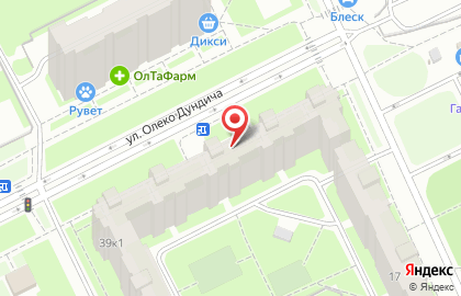 Designcom на улице Олеко Дундича на карте