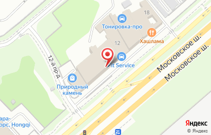 Оптово-розничная сеть магазинов Двери Форпост в Кировском районе на карте