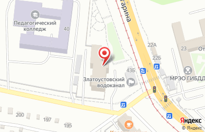 Центр Мой бизнес в Челябинске на карте
