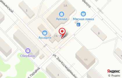 Кафе Домик пекаря на карте