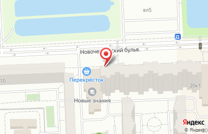 Служба доставки и логистики Сдэк на Новочеркасском бульваре на карте