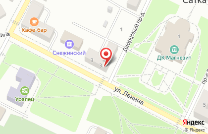 Магазин ГлавПивТрест на улице Ленина на карте