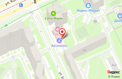 Страховая компания РЕСО-Гарантия на проспекте Большевиков на карте