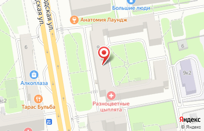 Салон-парикмахерская на Автозаводской на карте
