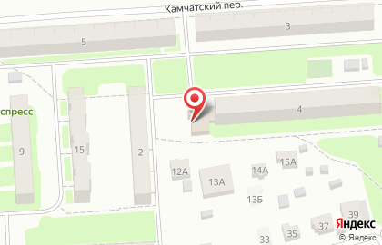 Школа каратэ в Камчатском переулке на карте