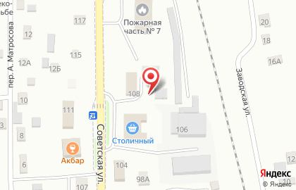 кузовной ремонт на Советской улице на карте