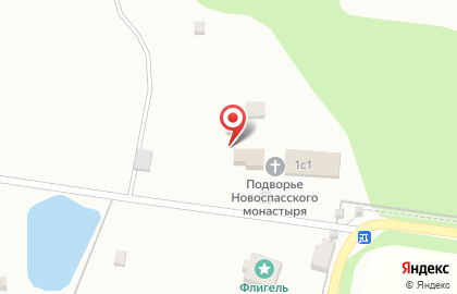 Церковь Михаила Архангела в Милюково на карте