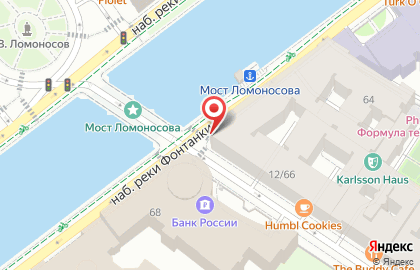 Салон мебели Rossi на метро Достоевская на карте