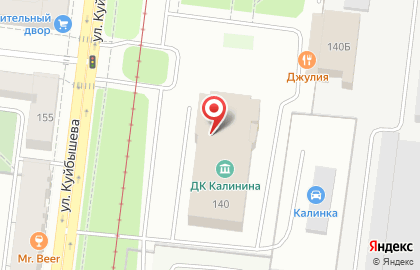 Меховой дисконт-центр в Свердловском районе на карте