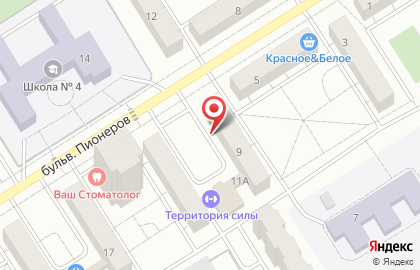 Продуктовый магазин в Воронеже на карте