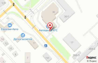 Автомагазин Атлас в Советском районе на карте