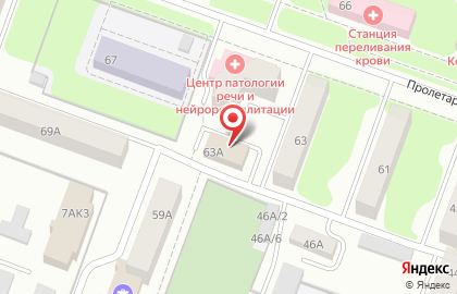 Строительная компания Пмк-3 на Пролетарской улице на карте