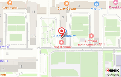 Медицинский центр Лайф КЛИНИК на карте