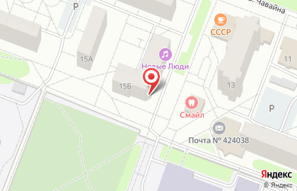 Релакс на бульваре Чавайна на карте