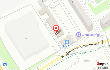 Страховой дом ВСК на Сосновой улице в Сертолово на карте
