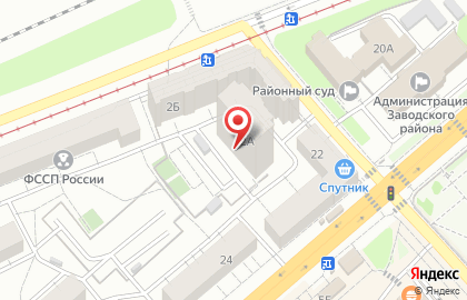Саратовский центр слуха и речи им. С.Л. Рудницкого в Саратове на карте
