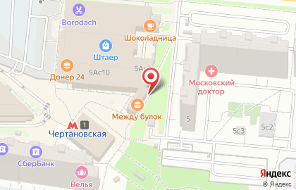 Ресторан быстрого питания Бургер Кинг на проспекте Балаклавский на карте