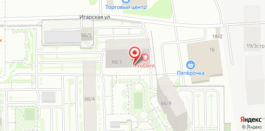Стоматологическая клиника Доступная улыбка на улице Фадеева на карте