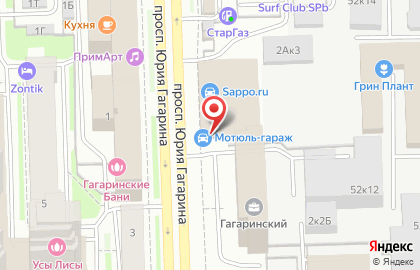 Магазин Motul в Санкт-Петербурге на карте