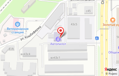 Автошкола Автопилот в Мытищах на карте