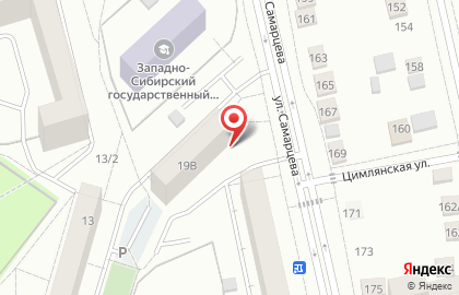 Управление МВД России по г. Тюмени Участковый пункт полиции Калининского района в Тюмени на карте