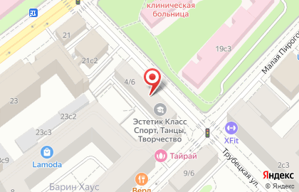 Шахматная школа EduChess на Фрунзенской на карте