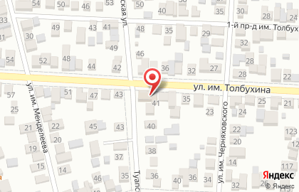 Продуктовый магазин в Краснодаре на карте