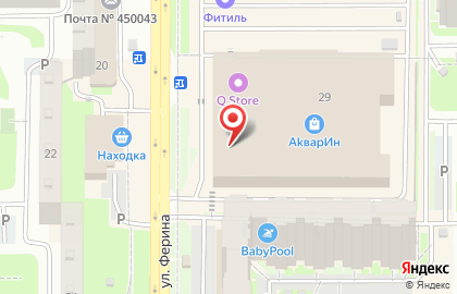 Салон оптики сто Очков в Калининском районе на карте