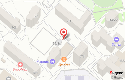 Сервисный центр Урал на улице Менделеева на карте