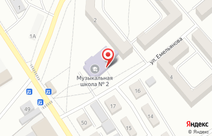 Детская музыкальная школа №2, г. Щёкино на карте