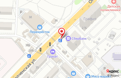 Киоск Квартал Маркет в Тракторозаводском районе на карте