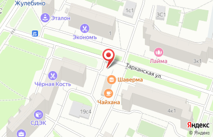 Магазин мясной продукции, ИП Кругалева В.Н. на Тарханской улице на карте