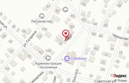 Шиномонтажная мастерская на улице Свердлова на карте