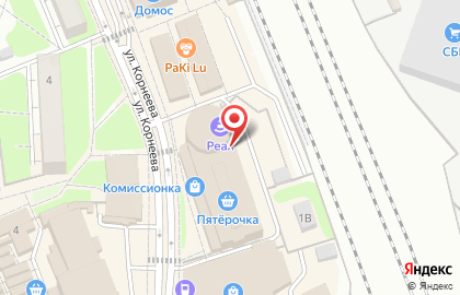 Ваше Здоровье на улице Корнеева на карте