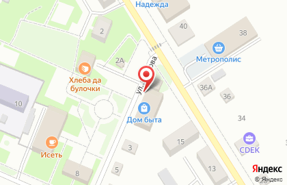 Магазин смешанных товаров Ларец на карте