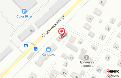 Храм Святой Троицы на улице Губкина на карте