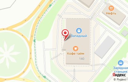 Торговый центр Западный на улице Ленина на карте