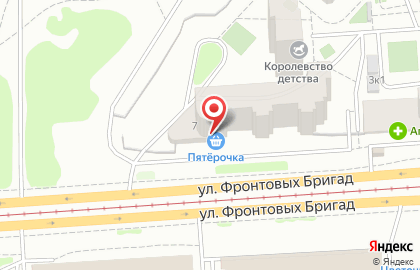 Учебный центр Экопроф в Орджоникидзевском районе на карте