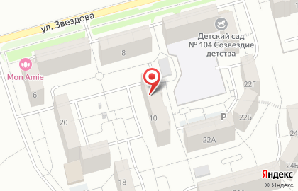 Развивающий центр Марусина школа в Новоильинском районе на карте