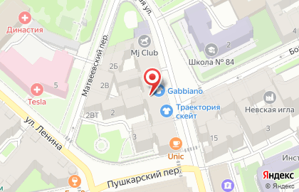 Зефир на Кронверкской улице на карте