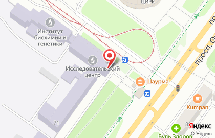 Уфимский Федеральный исследовательский центр РАН Научная библиотека на проспекте Октября на карте