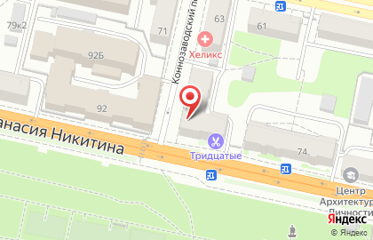 Интернет-магазин Лабиринт.ру на набережной Афанасия Никитина на карте