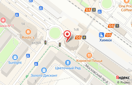 КАССИР.РУ на Московской улице на карте