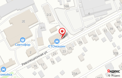 Магазин автозапчастей Иномобиль на Революционной улице на карте