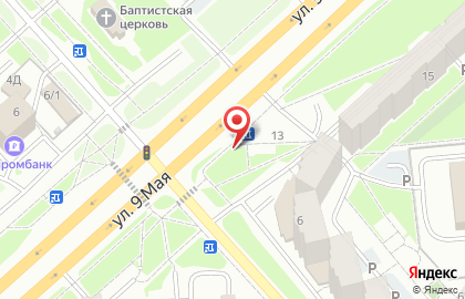 Киоск по продаже фруктов и овощей в Советском районе на карте