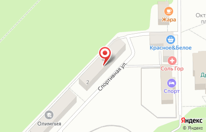 Отделение политической партии Единая Россия, отделение политической партии на Спортивной улице на карте