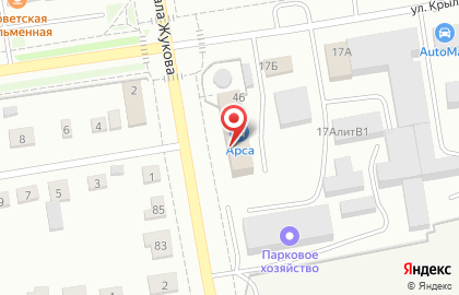 Кафе Мимино на улице Маршала Жукова на карте