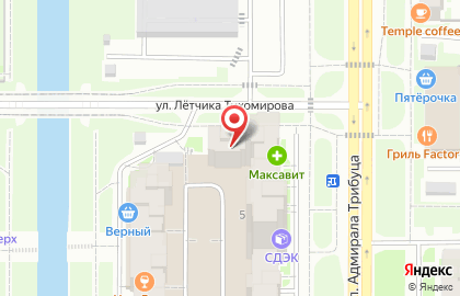 Магазин канцтоваров, игрушек и подарков на карте