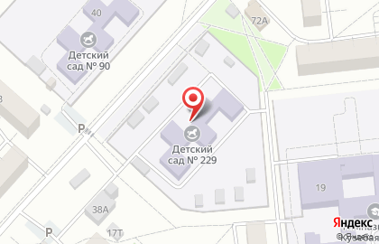 Детский сад №229 в Ижевске на карте
